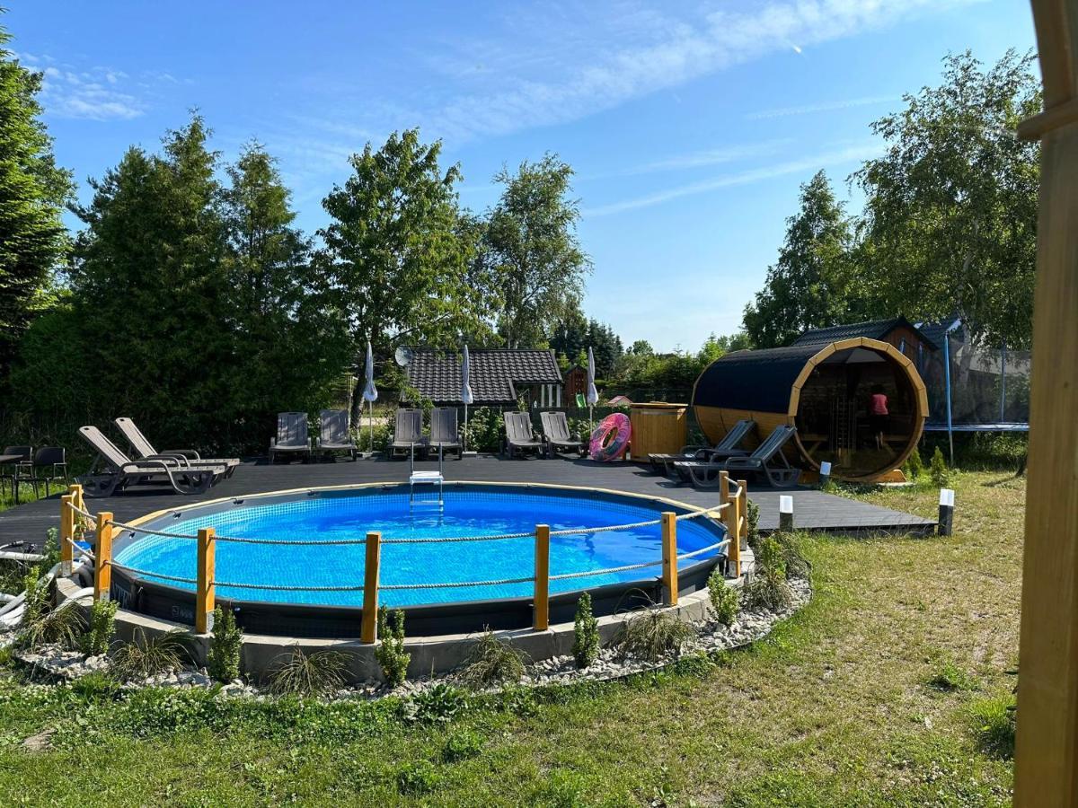 Na Jeziornej Domki Wypoczynkowe Zarnowska Exteriér fotografie